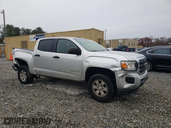 2016 GMC Canyon 2WD with VIN 1GTG5BEA3G1311780, listed as a Copart auction lot 83823634 with 102,466 mi miles and Salvage Title. Bid and sale history available at carsss.com. Image 4.