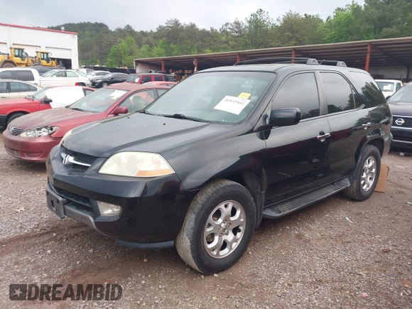 2002 Acura MDX Touring Pkg with VIN 2HNYD18632H536892, listed as a IAAI auction lot 41932941 with 268,853 mi miles. Bid and sale history available at carsss.com. Image 2.