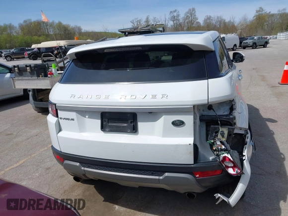2015 Land Rover Range Rover Evoque Prestige with VIN SALVV2BG4FH076675, listed as a IAAI auction lot 42138353 with 99,751 mi miles and . Bid and sale history available at DreamBid. Image 16.
