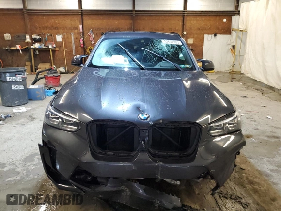 2022 BMW X3 M z VIN 5YM13EC05N9K07773, wystawiony jako Copart lot #37637963 z przebiegiem Nie podano mil oraz . Historia ofert i sprzedaży dostępna na DreamBid. Obrazek 5.