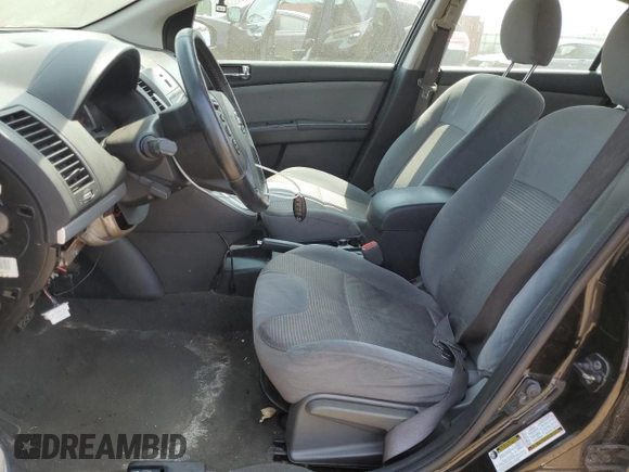 2012 Nissan Sentra S with VIN 3N1AB6AP4CL677222, listed as a Copart auction lot 61001315 with 168,809 mi miles and Salvage title. Bid and sale history available at DreamBid. Image 7.