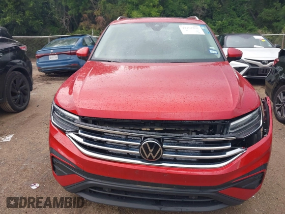2022 Volkswagen Tiguan SE with VIN 3VV3B7AX7NM170227, listed as a IAAI auction lot 42161892 with 37,092 mi miles and . Bid and sale history available at DreamBid. Image 11.