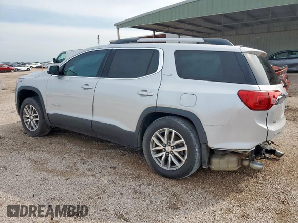 2017 GMC Acadia SLE z VIN 1GKKNLLS0HZ163851, wystawiony jako Copart lot #56928015 z przebiegiem 118 424 mil mil oraz Czysty tytuł • Clean title. Historia ofert i sprzedaży dostępna na DreamBid. Obrazek 2.
