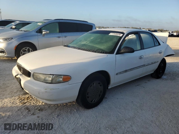 2003 Buick Century Custom with VIN 2G4WS52J131230562, listed as a Copart auction lot 77345534 with 0 mi miles and Salvage Title. Bid and sale history available at carsss.com. Image 1.
