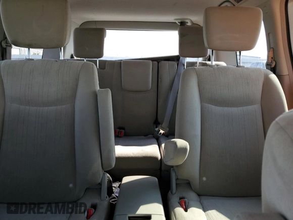 2017 Nissan Quest SV with VIN JN8AE2KP4H9167582, listed as a Copart auction lot 45763295 with 125,020 mi miles and Salvage Title. Bid and sale history available at carsss.com. Image 10.