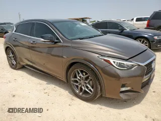 2017 Infiniti QX30 Sport with VIN SJKCH5CP0HA017881, listed as a Copart auction lot 56715615 with 117,525 mi miles and Clean title. Bid and sale history available at DreamBid. Image 4.
