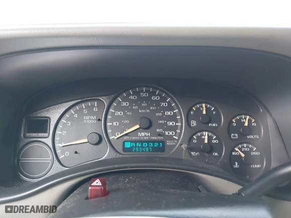 2002 GMC Yukon SLT with VIN 1GKEC13ZX2J217778, listed as a IAAI auction lot 41469912 with 293,497 mi miles. Bid and sale history available at carsss.com. Image 7.