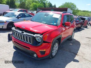 2019 Jeep Renegade Latitude with VIN ZACNJABB5KPJ76737, listed as a IAAI auction lot 42110824 with 85,543 mi miles and . Bid and sale history available at DreamBid. Image 14.
