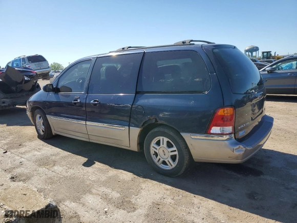 2003 Ford Windstar Wagon SEL with VIN 2FMZA53453BA08772, listed as a Copart auction lot 56955754 with 156,101 mi miles and Salvage Title. Bid and sale history available at carsss.com. Image 2.