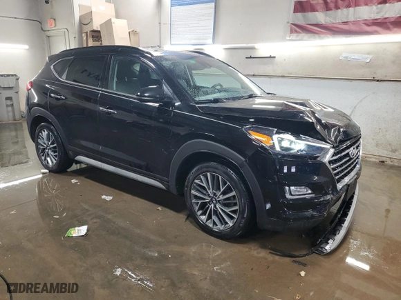 2020 Hyundai Tucson SEL with VIN KM8J3CAL9LU205511, listed as a Copart auction lot 50571605 with 80,439 mi miles and Salvage Title. Bid and sale history available at carsss.com. Image 4.