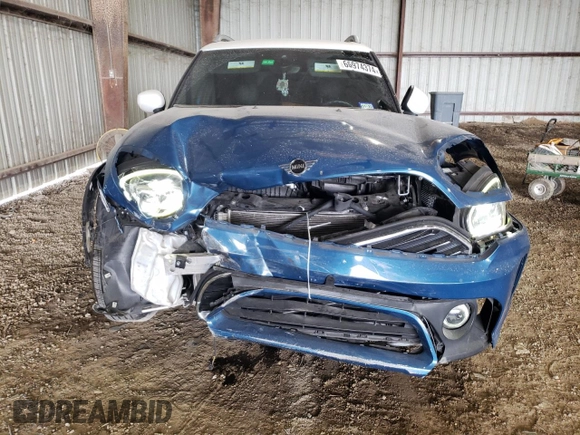 2021 MINI Countryman Oxford Edition with VIN WMZ23BR01M3M77118, listed as a Copart auction lot 66974374 with 36,401 mi miles and Salvage Title. Bid and sale history available at carsss.com. Image 5.
