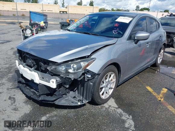 2015 Mazda 3 i Sport with VIN JM1BM1K76F1244820, listed as a IAAI auction lot 41782066 with 130,325 mi miles and . Bid and sale history available at DreamBid. Image 17.