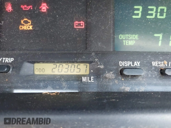 2001 Toyota Avalon XL with VIN 4T1BF28B61U133263, listed as a IAAI auction lot 41866658 with 203,057 mi miles and . Bid and sale history available at DreamBid. Image 7.