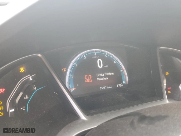 2018 Honda Civic Sedan EX with VIN 2HGFC2F70JH583511, listed as a Copart auction lot 46506235 with 32,571 mi miles and Salvage Title. Bid and sale history available at carsss.com. Image 9.