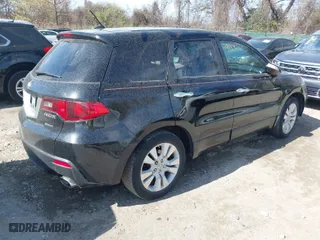 2011 Acura RDX Tech Pkg with VIN 5J8TB1H55BA001401, listed as a IAAI auction lot 41890190 with 226,582 mi miles. Bid and sale history available at carsss.com. Image 4.