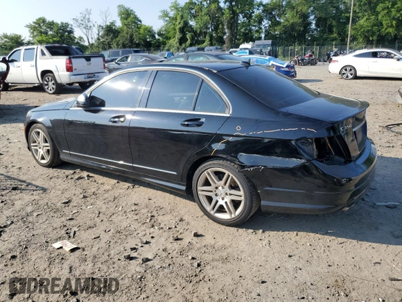 2008 Mercedes-Benz C 350 Sport with VIN WDDGF56X08F034159, listed as a Copart auction lot 65790305 with 139,703 mi miles and Salvage title. Bid and sale history available at DreamBid. Image 2.