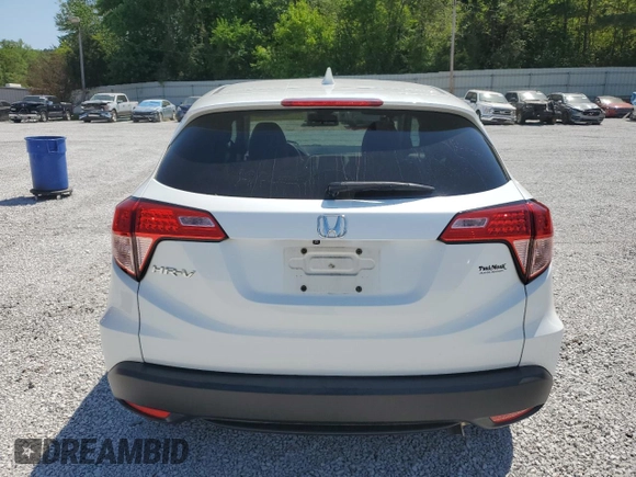 2016 Honda HR-V EX with VIN 3CZRU5H59GM741516, listed as a Copart auction lot 53726895 with 128,687 mi miles and Salvage Title. Bid and sale history available at DreamBid. Image 6.
