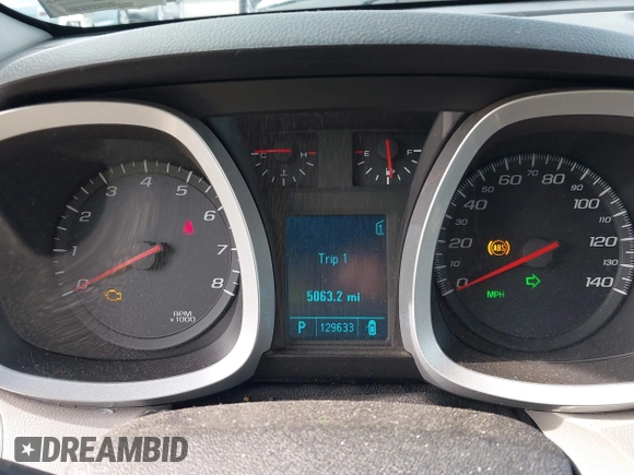 2010 Chevrolet Equinox LS with VIN 2CNFLCEW6A6389005, listed as a IAAI auction lot 41537723 with 129,633 mi miles. Bid and sale history available at carsss.com. Image 7.