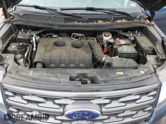 2018 Ford Explorer XLT with VIN 1FM5K7DH0JGB98690, listed as a Copart auction lot 57465175 with 83,551 mi miles and Salvage title. Bid and sale history available at DreamBid. Image 12.