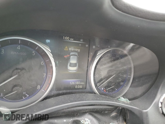 2016 Infiniti Q50 Premium with VIN JN1CV7AP9GM201646, listed as a Copart auction lot 55310955 with 126,180 mi miles and Clean Title. Bid and sale history available at DreamBid. Image 9.