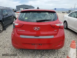 2013 Hyundai Elantra GT with VIN KMHD35LE9DU058373, listed as a Copart auction lot 59804034 with 131,539 mi miles and Salvage Title. Bid and sale history available at carsss.com. Image 6.