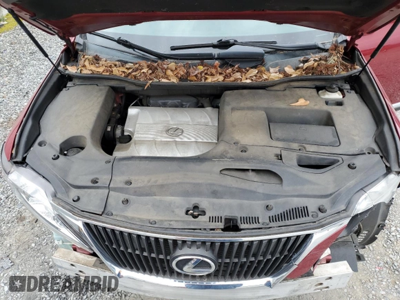 2011 Lexus RX 350 with VIN 2T2ZK1BA3BC047797, listed as a Copart auction lot 48055275 with 0 mi miles and Salvage Title. Bid and sale history available at carsss.com. Image 12.