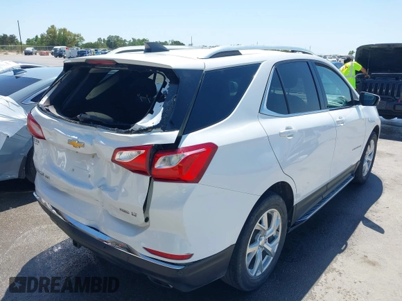 2018 Chevrolet Equinox LT with VIN 2GNAXTEX8J6287398, listed as a IAAI auction lot 42007371 with 140,554 mi miles. Bid and sale history available at carsss.com. Image 4.