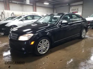 2008 Mercedes-Benz C 300 Sport with VIN WDDGF54X68F090643, listed as a Copart auction lot 88747285 with 116,574 mi miles and Salvage title. Bid and sale history available at DreamBid. Image 1.