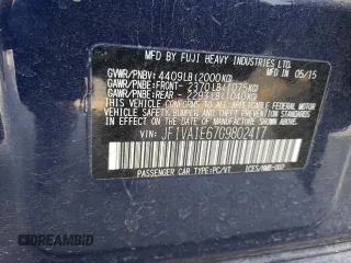 2016 Subaru WRX Premium z VIN JF1VA1E67G9802417, wystawiony jako Copart lot #59974805 z przebiegiem 67 464 mil mil oraz Szkoda całkowita • Salvage title. Historia ofert i sprzedaży dostępna na DreamBid. Obrazek 13.