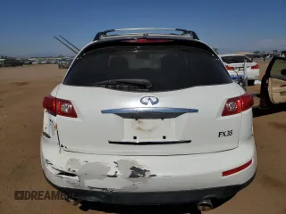 2007 Infiniti FX with VIN JNRAS08W17X204038, listed as a Copart auction lot 57720655 with 232,560 mi miles and Clean title. Bid and sale history available at DreamBid. Image 6.