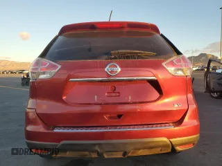 2016 Nissan Rogue SV with VIN KNMAT2MTXGP630315, listed as a Copart auction lot 44406575 with 99,976 mi miles and Salvage Title. Bid and sale history available at DreamBid. Image 6.