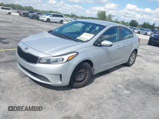 2017 Kia Forte LX with VIN 3KPFK4A75HE030220, listed as a IAAI auction lot 42004997 with 212,484 mi miles. Bid and sale history available at carsss.com. Image 2.