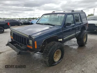 2000 Jeep Cherokee with VIN 1J4FF48S7YL209729, listed as a Copart auction lot 53647685 with 268,552 mi miles and Salvage title. Bid and sale history available at DreamBid. Image 1.