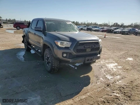 2019 Toyota Tacoma 4WD SR with VIN 3TMCZ5AN7KM287170, listed as a Copart auction lot 48313365 with 75,986 mi miles and Salvage Title. Bid and sale history available at carsss.com. Image 11.