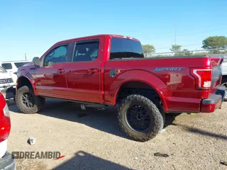 2016 Ford F-150 XL with VIN 1FTEW1CG7GKD74512, listed as a IAAI auction lot 41916657 with 54,295 mi miles and . Bid and sale history available at DreamBid. Image 14.