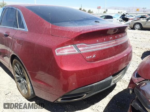 2013 Lincoln MKZ Hybrid with VIN 3LN6L2LU7DR827328, listed as a Copart auction lot 55277825 with Not provided miles and Salvage title. Bid and sale history available at DreamBid. Image 6.