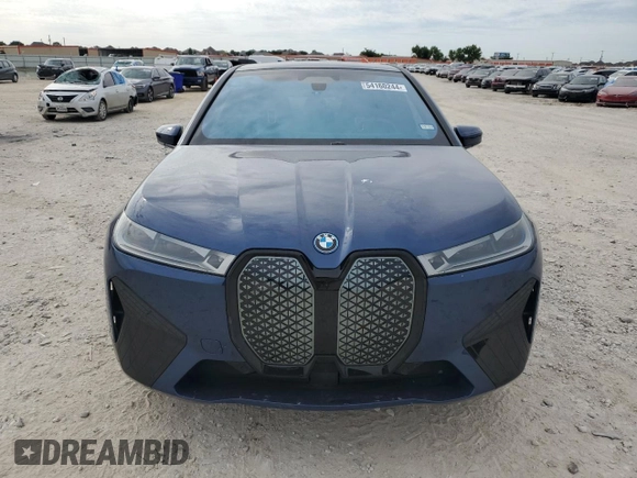 2023 BMW iX M60 with VIN WB533CF01PCM29925, listed as a Copart auction lot 54160244 with 8,226 mi miles and Salvage Title. Bid and sale history available at carsss.com. Image 5.