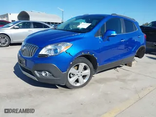 2015 Buick Encore Convenience with VIN KL4CJBSB7FB233658, listed as a IAAI auction lot 41663710 with 89,708 mi miles. Bid and sale history available at carsss.com. Image 18.