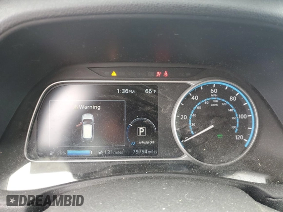 2018 Nissan LEAF SL с VIN 1N4AZ1CP1JC311581, выставлен на аукционе Copart как лот 61968815 с пробегом 79 794 миль миль и Списание • Salvage title. История ставок и продаж доступна на DreamBid. Изображение 9.