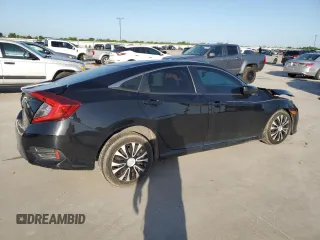 2018 Honda Civic Sedan LX with VIN 2HGFC2F57JH561472, listed as a Copart auction lot 52611235 with 126,350 mi miles and Clean Title. Bid and sale history available at carsss.com. Image 3.