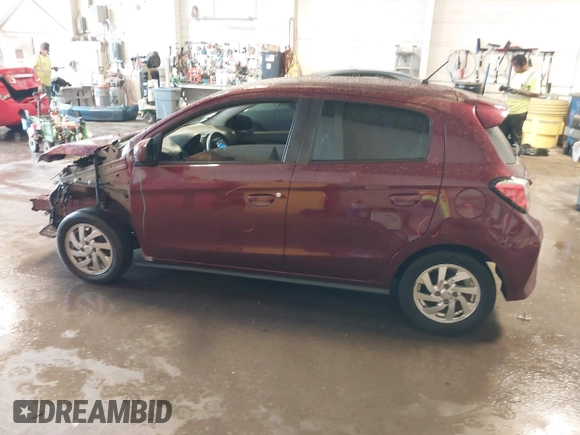 2021 Mitsubishi Mirage ES z VIN ML32AUHJXMH002228, wystawiony jako IAAI lot #42236221 z przebiegiem 43 383 mil mil oraz . Historia ofert i sprzedaży dostępna na DreamBid. Obrazek 14.