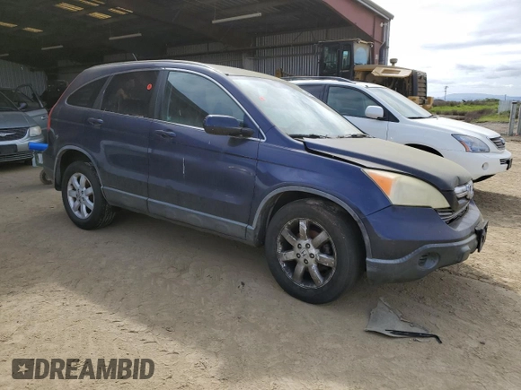 2007 Honda CR-V EX-L with VIN JHLRE48757C020354, listed as a Copart auction lot 49921635 with Not Provided miles and Clean Title. Bid and sale history available at carsss.com. Image 4.