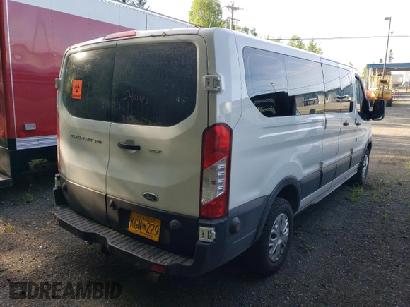 2019 Ford Transit Passenger XL with VIN 1FBZX2ZM4KKA92925, listed as a Copart auction lot 58554435 with Not provided miles and Non repairable. Bid and sale history available at DreamBid. Image 3.
