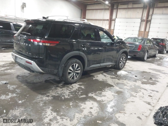 2024 Nissan Pathfinder SL with VIN 5N1DR3CCXRC307679, listed as a IAAI auction lot 41542973 with 2,170 mi miles. Bid and sale history available at carsss.com. Image 4.