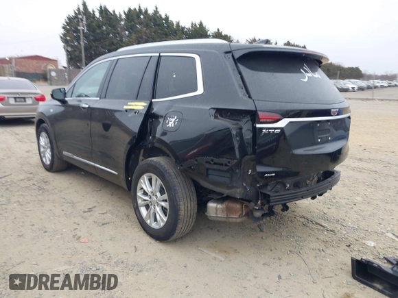 2024 Cadillac XT6 Luxury with VIN 1GYKPBR47RZ723532, listed as a IAAI auction lot 41758065 with 31,712 mi miles. Bid and sale history available at carsss.com. Image 3.