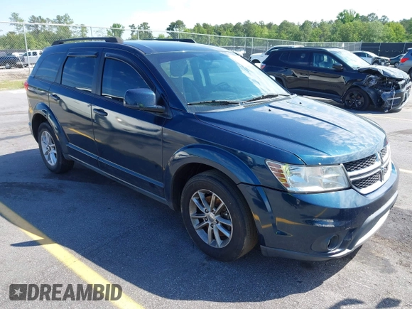 2014 Dodge Journey SXT z VIN 3C4PDDBG8ET193254, wystawiony jako IAAI lot #42146303 z przebiegiem 270 000 mil mil oraz . Historia ofert i sprzedaży dostępna na DreamBid. Obrazek 1.