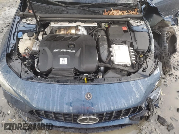 2020 Mercedes-Benz CLA 45 AMG with VIN W1K5J5DB9LN093643, listed as a Copart auction lot 86995884 with 36,263 mi miles and Salvage Title. Bid and sale history available at DreamBid. Image 12.