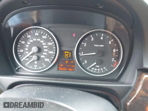 2007 BMW 3 Series 328i with VIN WBAVA335X7PV64572, listed as a IAAI auction lot 42159689 with 209,335 mi miles and . Bid and sale history available at DreamBid. Image 7.