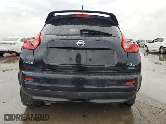 2014 Nissan Juke S with VIN JN8AF5MR0ET356399, listed as a Copart auction lot 55617895 with Not Provided miles and Clean Title. Bid and sale history available at DreamBid. Image 6.