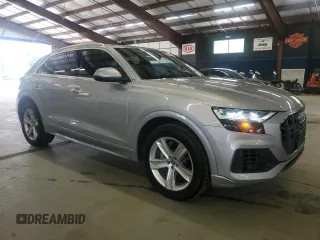 2019 Audi Q8 Premium z VIN WA1AVAF12KD030389, wystawiony jako Copart lot #60860675 z przebiegiem 118 306 mil mil oraz Czysty tytuł • Clean title. Historia ofert i sprzedaży dostępna na DreamBid. Obrazek 4.